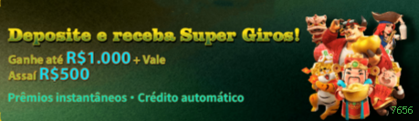 Cadastro rápido e seguro na 7656